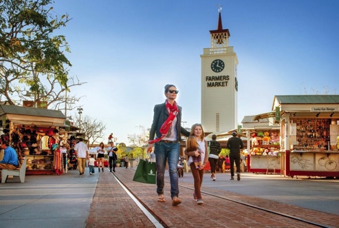 Los Angeles Farmer's Market ve Grove
