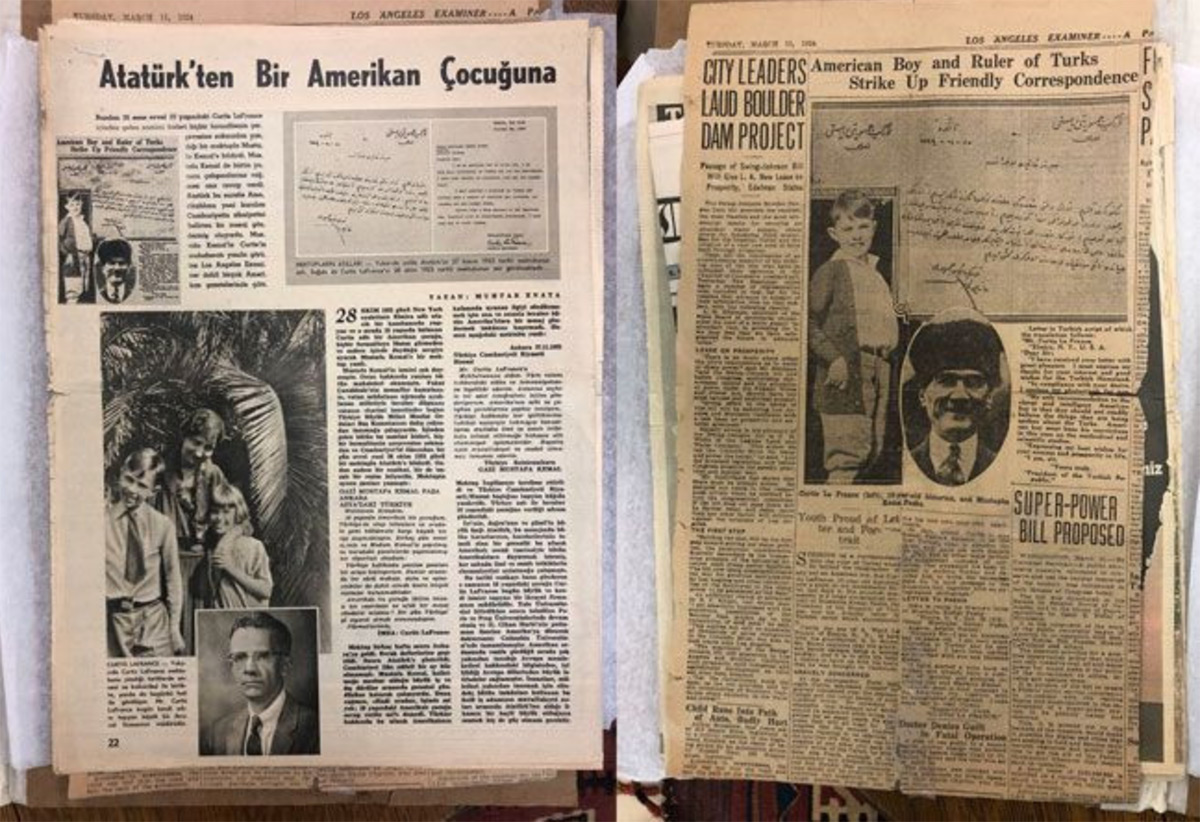 New Yorklu bir ocuun Atatrk'e Yazd Mektup 